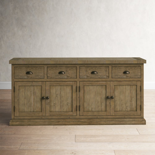 Kinston 74'' 4 Drawer Sideboard & Reviews Birch Lane